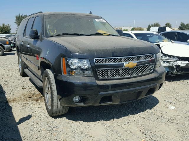 3GNFC16007G133756 - 2007 CHEVROLET SUBURBAN C BLACK photo 1