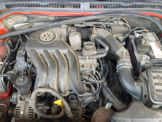 3VW2K7AJ9CM377864 - 2012 VOLKSWAGEN JETTA BASE 红色 照片 7