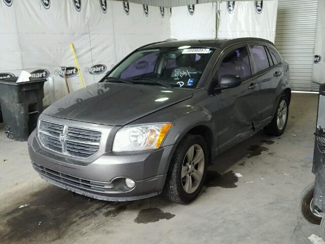 1B3CB3HAXBD268458 - 2011 DODGE CALIBER GRAY photo 2