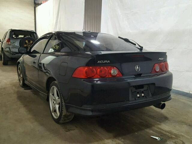 JH4DC53056S004946 - 2006 ACURA RSX TYPE-S BLACK photo 3