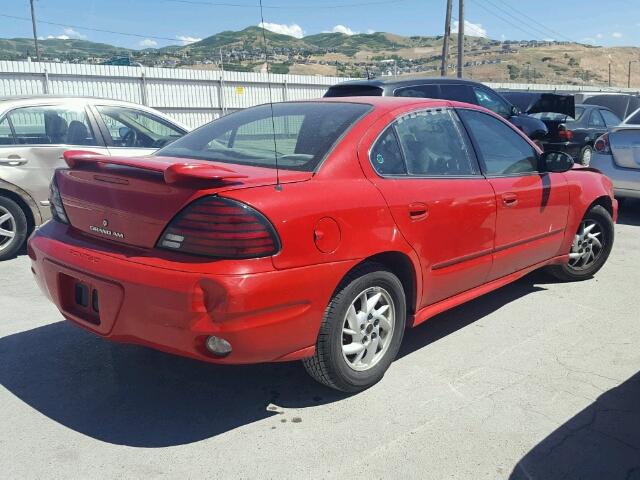 1G2NF52E34C133385 - 2004 PONTIAC GRAND AM S Qırmızı foto 4