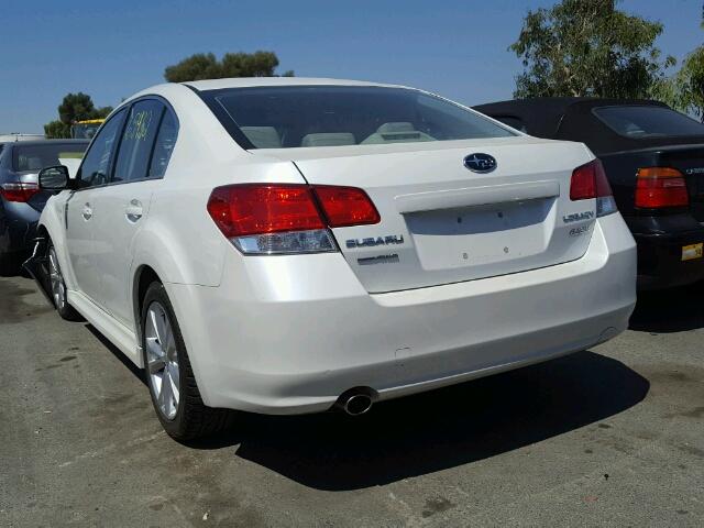 4S3BMBC69D3043751 - 2013 SUBARU LEGACY WHITE photo 3