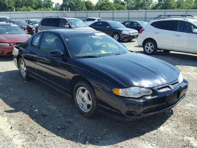 2G1WW12E739342636 - 2003 CHEVROLET MONTE CARL 黑色 照片 1