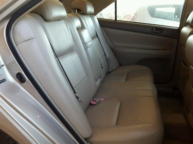 4T1BE32K04U377562 - 2004 TOYOTA CAMRY LE თაფლისფერი ფოტო 6