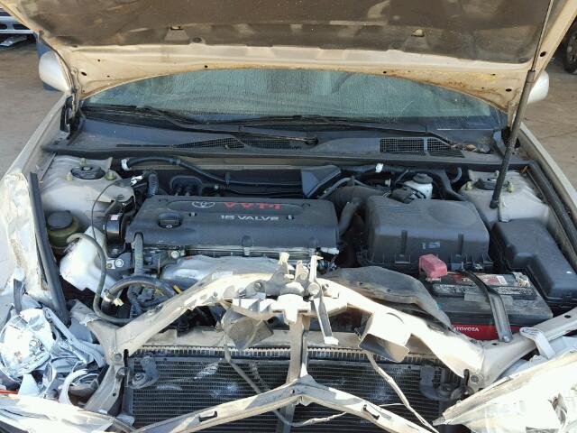 4T1BE32K04U377562 - 2004 TOYOTA CAMRY LE თაფლისფერი ფოტო 7