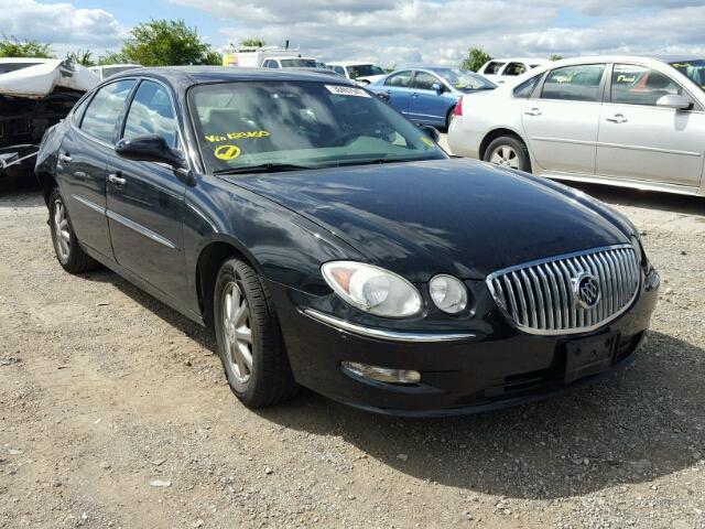 2G4WD582191123160 - 2009 BUICK LACROSSE BLACK photo 1