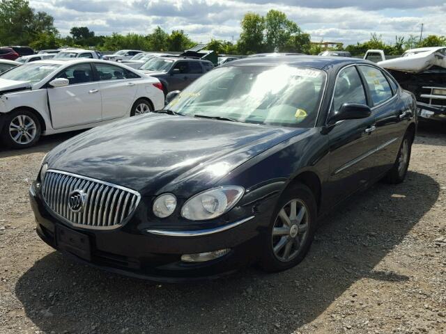 2G4WD582191123160 - 2009 BUICK LACROSSE BLACK photo 2