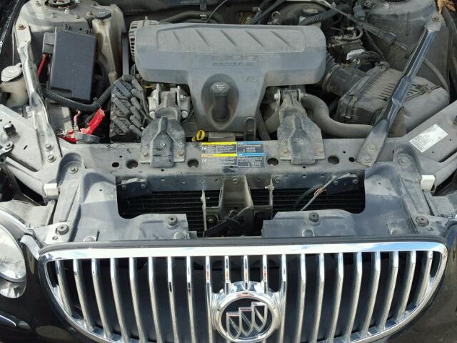 2G4WD582191123160 - 2009 BUICK LACROSSE BLACK photo 7