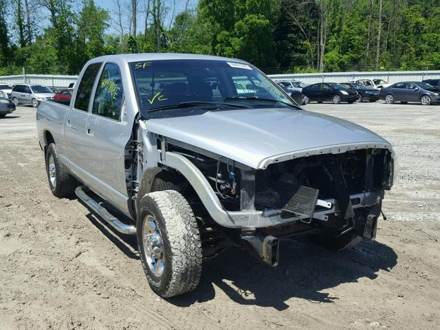 3D7KR28D35G757677 - 2005 DODGE RAM 2500 S SILVER photo 1