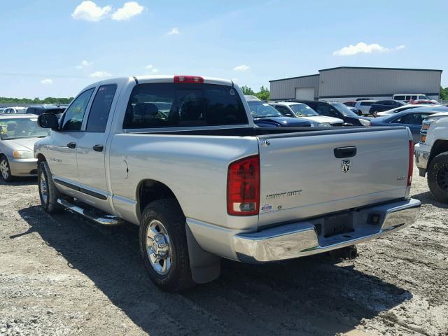 3D7KR28D35G757677 - 2005 DODGE RAM 2500 S SILVER photo 3
