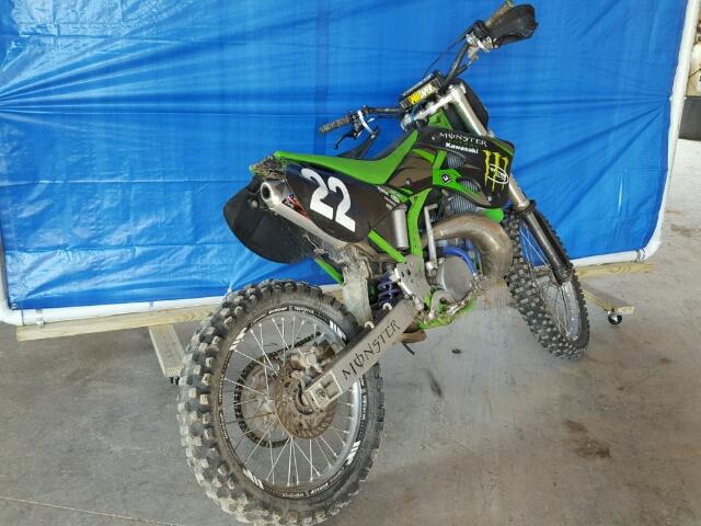 JKAKXMLC2XA008617 - 1999 KAWASAKI KX250 L GREEN photo 4