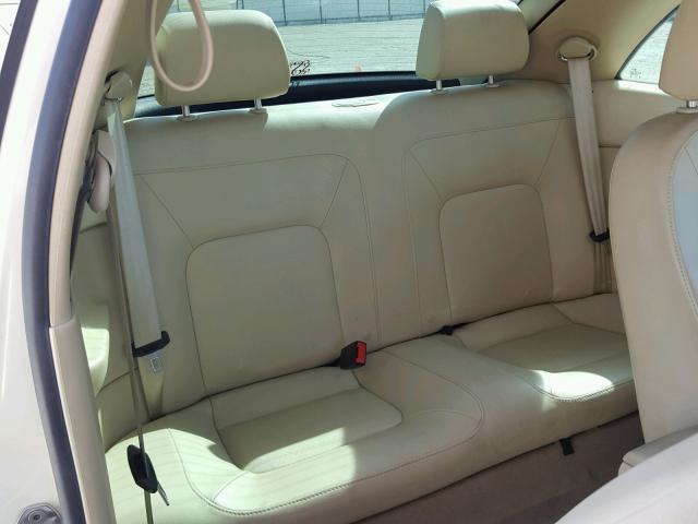3VWPW31C89M500602 - 2009 VOLKSWAGEN NEW BEETLE 奶油色 照片 6