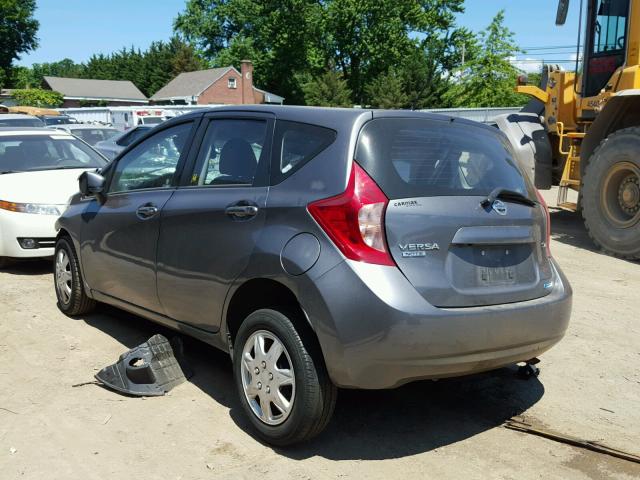 3N1CE2CP9GL359396 - 2016 NISSAN VERSA NOTE GRAY photo 3