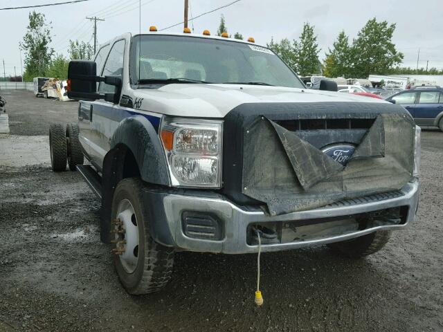 1FD0W5HT0DEA87736 - 2013 FORD F550 SUPER WHITE photo 1