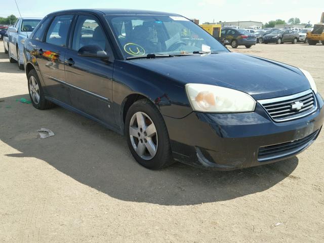 1G1ZT63816F109701 - 2006 CHEVROLET MALIBU MAX 黑色 照片 1