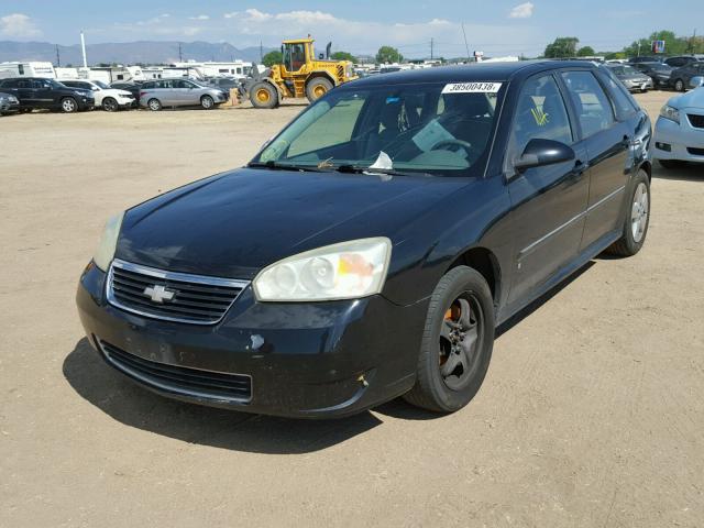 1G1ZT63816F109701 - 2006 CHEVROLET MALIBU MAX 黑色 照片 2