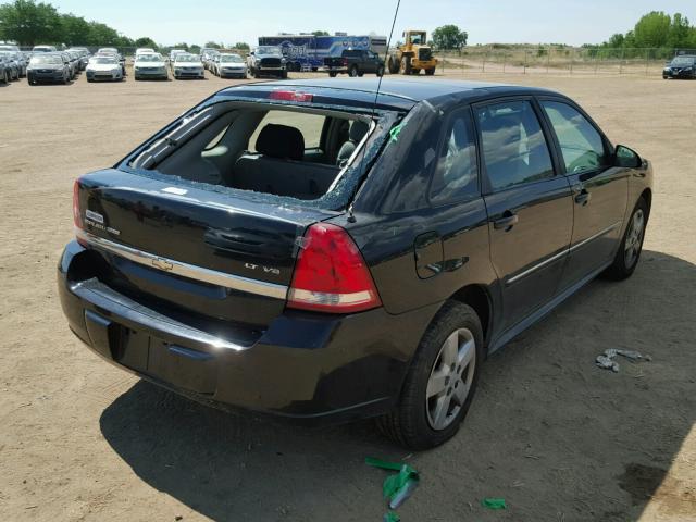1G1ZT63816F109701 - 2006 CHEVROLET MALIBU MAX 黑色 照片 4