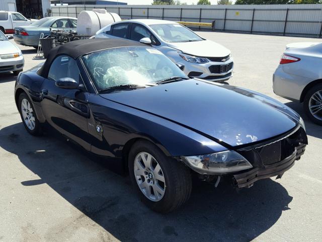 4USBU33596LW68502 - 2006 BMW Z4 3.0 BLUE photo 1