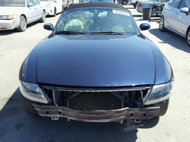 4USBU33596LW68502 - 2006 BMW Z4 3.0 BLUE photo 9