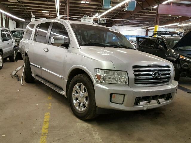 5N3AA08C96N814081 - 2006 INFINITI QX56 GRAY photo 1