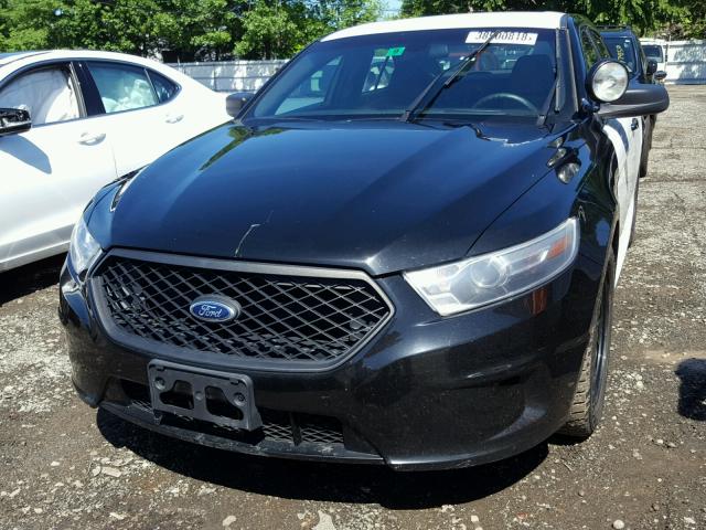 1FAHP2MK7EG185335 - 2014 FORD TAURUS POL TWO TONE photo 9