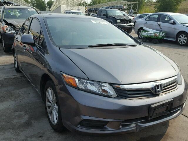 19XFB2F89CE081251 - 2012 HONDA CIVIC EX 石墨色 照片 1
