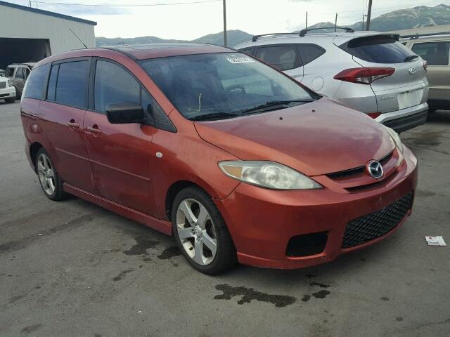 JM1CR293060119056 - 2006 MAZDA MAZDA5 ORANGE photo 1