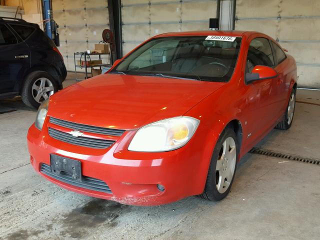 1G1AM15B367710687 - 2006 CHEVROLET COBALT SS RED photo 2