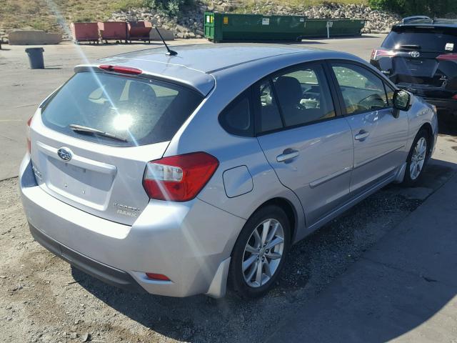 JF1GPAC6XE8224293 - 2014 SUBARU IMPREZA PR SILVER photo 4