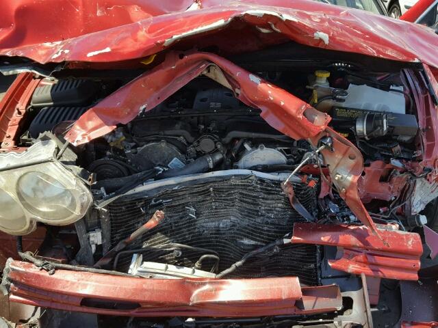 2C3AE66GX1H535450 - 2001 CHRYSLER 300M RED photo 7