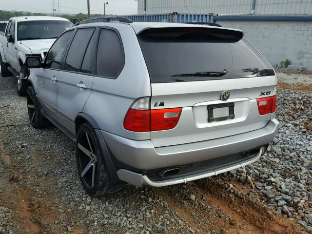 5UXFA93506LE84201 - 2006 BMW X5 4.8IS SILVER photo 3