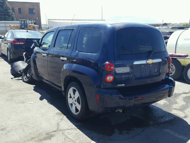 3GNDA13D47S622744 - 2007 CHEVROLET HHR LS BLUE photo 3
