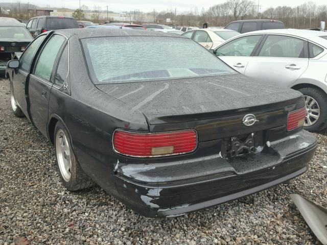 1G1BN52P2RR182240 - 1994 CHEVROLET CAPRICE CL BLACK photo 3