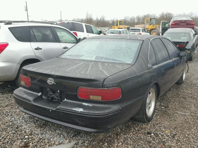 1G1BN52P2RR182240 - 1994 CHEVROLET CAPRICE CL BLACK photo 4