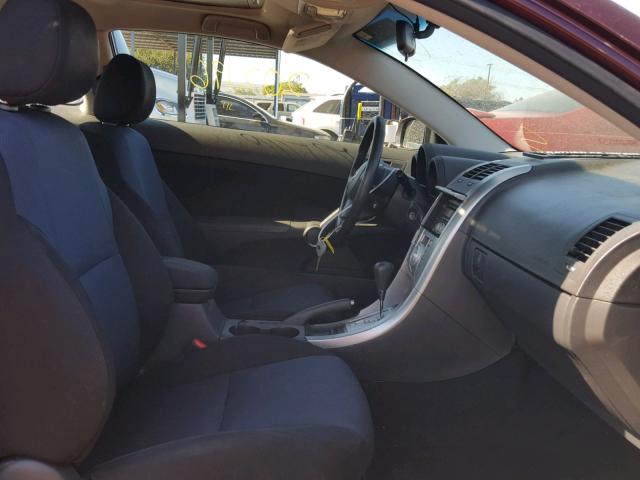JTKDE177370146441 - 2007 TOYOTA SCION TC 勃艮第红 照片 5