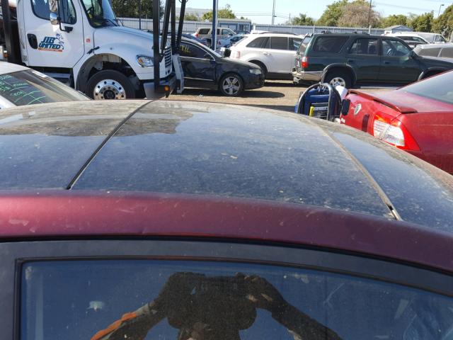 JTKDE177370146441 - 2007 TOYOTA SCION TC 勃艮第红 照片 9