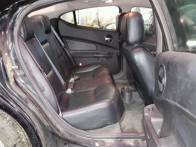 2G2WP552181119693 - 2008 PONTIAC GRAND PRIX შავი ფოტო 6