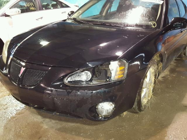 2G2WP552181119693 - 2008 PONTIAC GRAND PRIX შავი ფოტო 9
