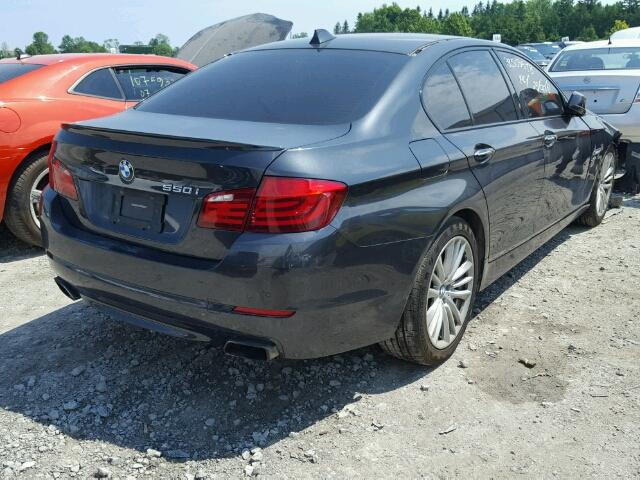 WBAFU9C52BC783511 - 2011 BMW 550 XI BLACK photo 4