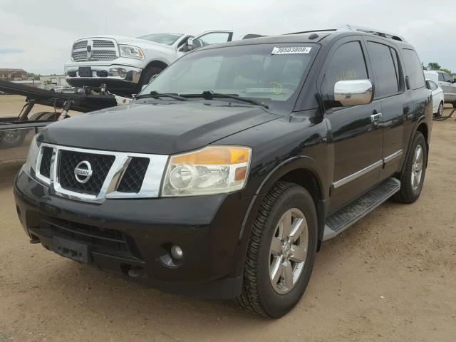 5N1BA0NC0BN601774 - 2011 NISSAN ARMADA SV BLACK photo 2