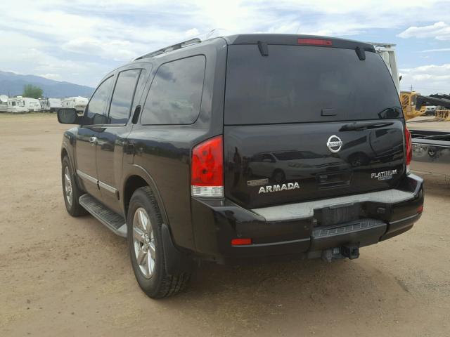 5N1BA0NC0BN601774 - 2011 NISSAN ARMADA SV BLACK photo 3