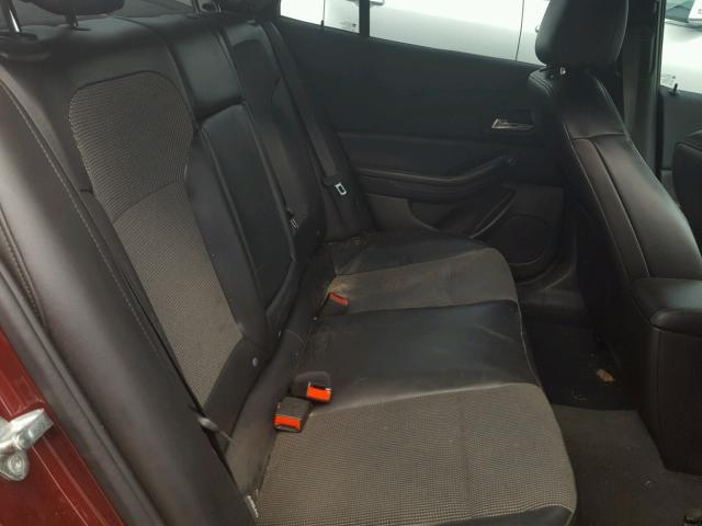 1G11C5SL3FF254736 - 2015 CHEVROLET MALIBU 1LT მუქწითელი ფოტო 6