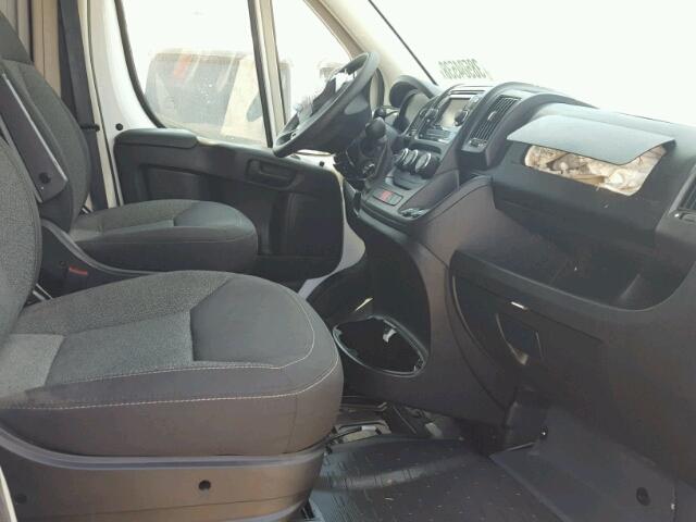 3C6TRVBG6HE531076 - 2017 RAM PROMASTER WHITE photo 5