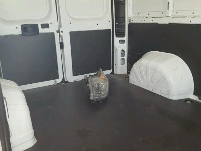 3C6TRVBG6HE531076 - 2017 RAM PROMASTER WHITE photo 9