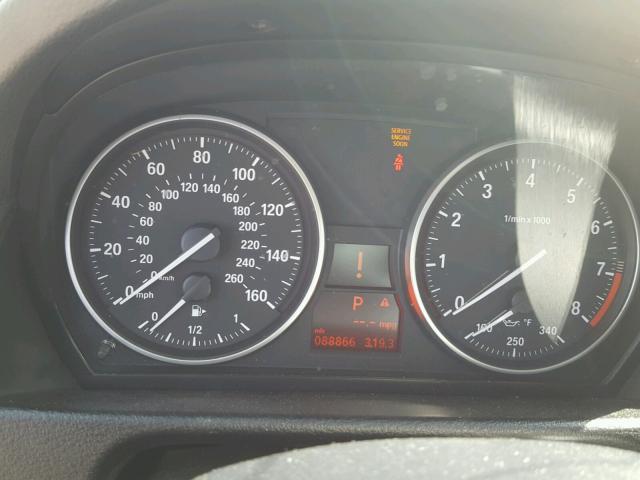 WBAVM5C57DVV89553 - 2013 BMW X1 XDRIVE3 SILVER photo 8