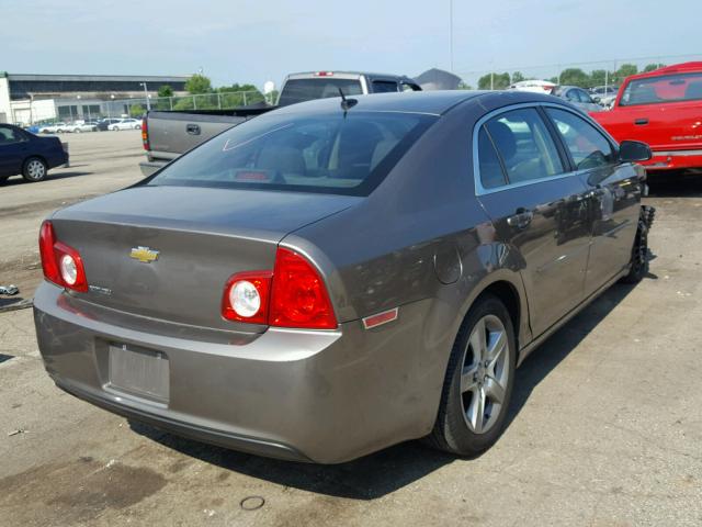 1G1ZB5E14BF217012 - 2011 CHEVROLET MALIBU LS ყავისფერი ფოტო 4