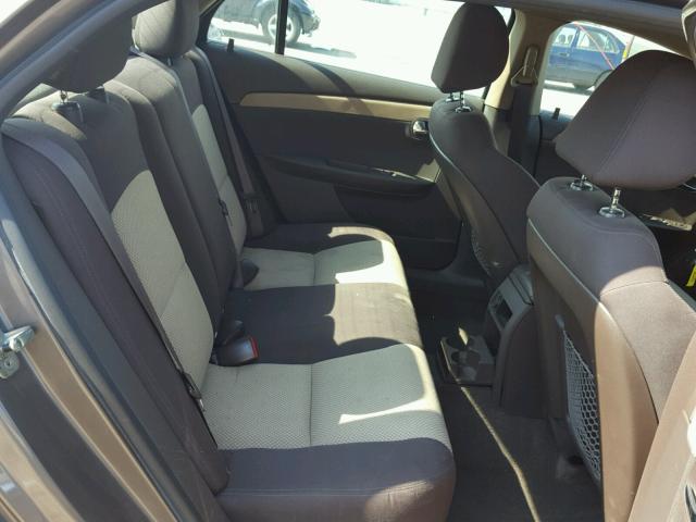 1G1ZB5E14BF217012 - 2011 CHEVROLET MALIBU LS ყავისფერი ფოტო 6