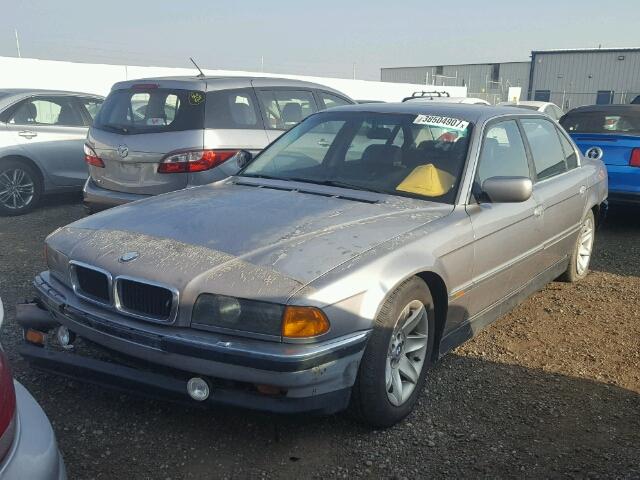 WBAGJ6324SDH30663 - 1995 BMW 740 IL GRAY photo 2