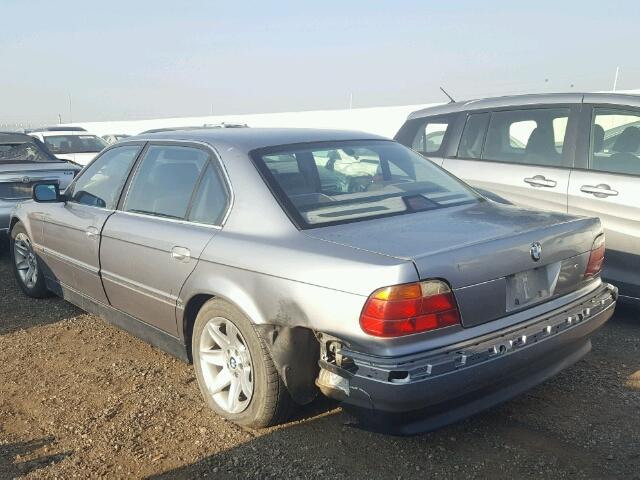 WBAGJ6324SDH30663 - 1995 BMW 740 IL GRAY photo 3