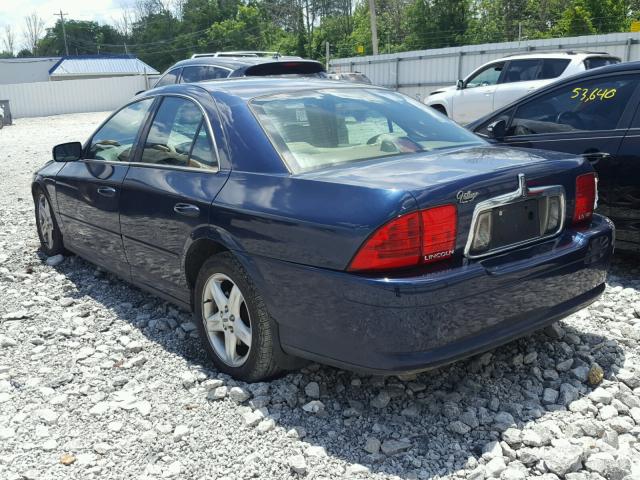 1LNHM87A82Y688950 - 2002 LINCOLN LS 蓝色 照片 3